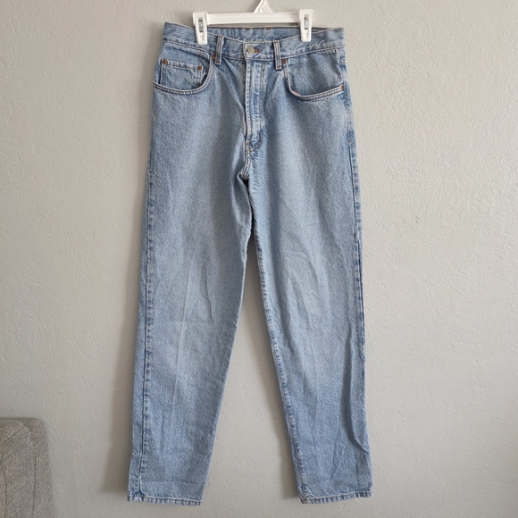 Lucky Brand Mens Dungarees 91 Relaxed Fit Light Wash Vintage Jeans USA Size 31 - Picture 1 of 9